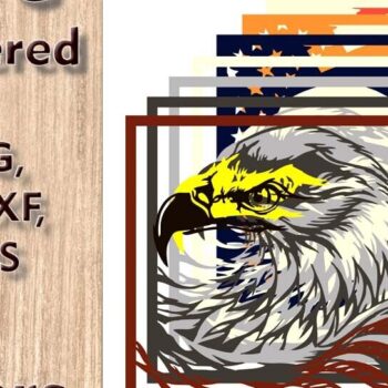 Intra απο ξύλο plywood Χρώμα wenge 3mm-4mm πάχος - Eagle and Flag Πολυεπίπεδα 3D αρχεία Δίασταση 250x250 cm INTRAFABR-110052101 - Image 3