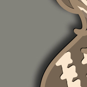 Intra απο ξύλο plywood Χρώμα wenge 3mm-4mm πάχος - Eagle Multilayer /3D Patriotic Eagle Δίασταση 30x20 cm INTRAFABR-102961010 - Image 4