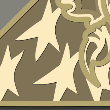 Intra απο ξύλο plywood Χρώμα wenge 3mm-4mm πάχος - Eagle Multilayer /3D Patriotic Eagle Δίασταση 30x20 cm INTRAFABR-79575699 - Image 6