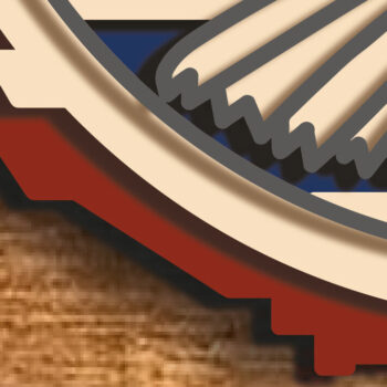 Intra απο ξύλο plywood Χρώμα wenge 3mm-4mm πάχος - Eagle Multilayer /3D Patriotic Eagle Δίασταση 30x20 cm INTRAFABR-49266665 - Image 5