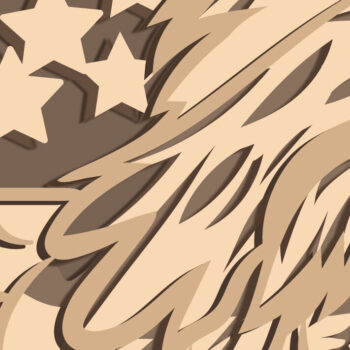 Intra απο ξύλο plywood Χρώμα wenge 3mm-4mm πάχος - Eagle Multilayer /3D Patriotic Eagle Δίασταση 30x20 cm INTRAFABR-50076201 - Image 3