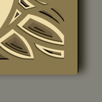 Intra απο ξύλο plywood Χρώμα wenge 3mm-4mm πάχος - Eagle Multilayer / 3D Patriotic Eagle Δίασταση 30x20 cm INTRAFABR-50272035 - Image 7