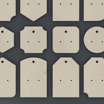 Intra απο ξύλο plywood  Χρώμα wenge 3mm-4mm πάχος - Κάρτες σκουλαρικιών Πρότυπα κοπής κοσμημάτων 210 Δίασταση 30x20 cm INTRAFABR-83464797 - Image 1