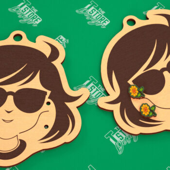 Intra απο ξύλο plywood  Χρώμα wenge 3mm-4mm πάχος - Κάρτα προβολής σκουλαρικιών | Stand κοσμημάτων|CNC Δίασταση 3x3 cm INTRAFABR-80759931 - Image 1