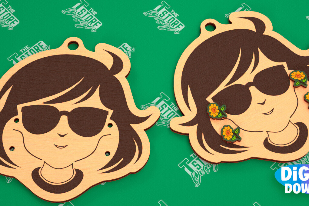 Intra απο ξύλο plywood  Χρώμα wenge 3mm-4mm πάχος - Κάρτα προβολής σκουλαρικιών | Stand κοσμημάτων|CNC Δίασταση 3x3 cm INTRAFABR-80759931