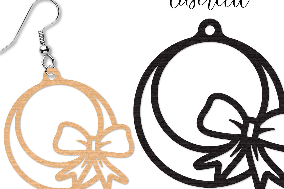 Intra απο ξύλο plywood  Χρώμα wenge 3mm-4mm πάχος - Σκουλαρίκι Δίασταση 3x3 cm INTRAFABR-110655010