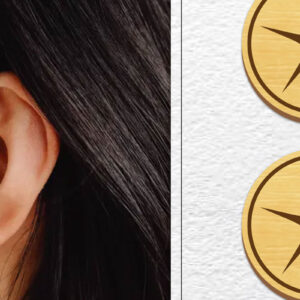 Intra απο ξύλο plywood  Χρώμα wenge 3mm-4mm πάχος - Σκουλαρίκια μαγνήτης κοπής λέιζερ | Καρφιά Δίασταση 3x3 cm INTRAFABR-38314425