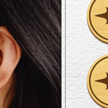 Intra απο ξύλο plywood Χρώμα wenge 3mm-4mm πάχος - Σκουλαρίκια μαγνήτης κοπής λέιζερ | Καρφιά Δίασταση 3x3 cm INTRAFABR-117894611 - Image 1