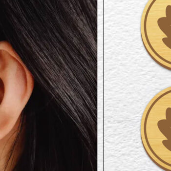 Intra απο ξύλο plywood Χρώμα wenge 3mm-4mm πάχος - Σκουλαρίκια μαγνήτης κοπής με λέιζερ | Καρφιά Δίασταση 3x3 cm INTRAFABR-82766584 - Image 1