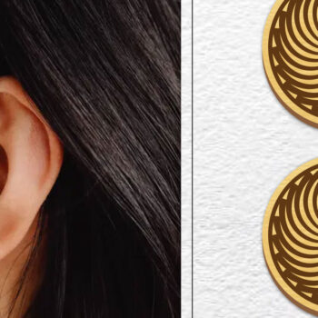 Intra απο ξύλο plywood Χρώμα wenge 3mm-4mm πάχος - Σκουλαρίκια μαγνήτης κοπής με λέιζερ | Καρφιά Δίασταση 3x3 cm INTRAFABR-82766588 - Image 1