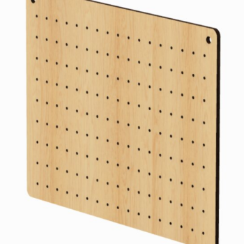 Intra απο ξύλο plywood  Χρώμα wenge 3mm-4mm πάχος - Κρεμάστρα τοίχου σκουλαρικιού κοπής με λέιζερ Δίασταση 19x15 cm INTRAFABR-118739566 - Image 1