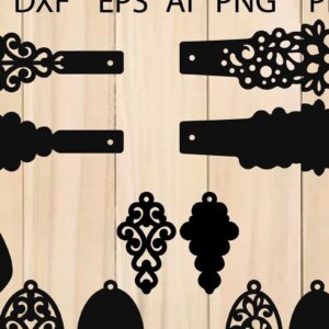 Intra απο ξύλο plywood  Χρώμα wenge 3mm-4mm πάχος - Σκουλαρίκια Βραχιόλια Μοτίβο αποκοπής Δίασταση 3x3 cm INTRAFABR-118759957