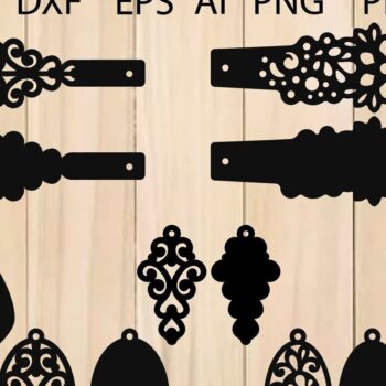 Intra απο ξύλο plywood  Χρώμα wenge 3mm-4mm πάχος - Σκουλαρίκια Βραχιόλια Μοτίβο αποκοπής Δίασταση 3x3 cm INTRAFABR-118759957 - Image 1