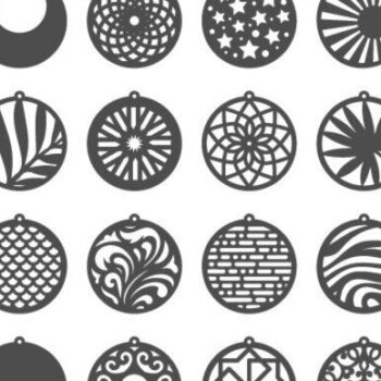 Intra απο ξύλο plywood Χρώμα wenge 3mm-4mm πάχος - Σκουλαρίκια Πακέτο , 24 Σκουλαρίκια Mandala Δίασταση 3x3 cm INTRAFABR-118760440 - Image 2