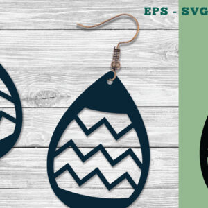 Intra απο ξύλο plywood  Χρώμα wenge 3mm-4mm πάχος - Σκουλαρίκια Σχεδιασμός 4 Δίασταση 3x3 cm INTRAFABR-118763570