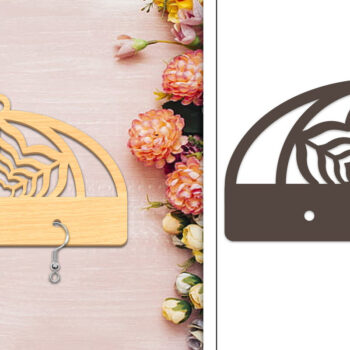 Intra απο ξύλο plywood  Χρώμα wenge 3mm-4mm πάχος - Στήριγμα σκουλαρίκια Δίασταση 3x3 cm INTRAFABR-117411245 - Image 1