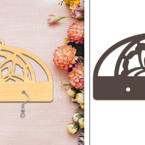 Intra απο ξύλο plywood  Χρώμα wenge 3mm-4mm πάχος - Στήριγμα σκουλαρίκια Δίασταση 3x3 cm INTRAFABR-94776494