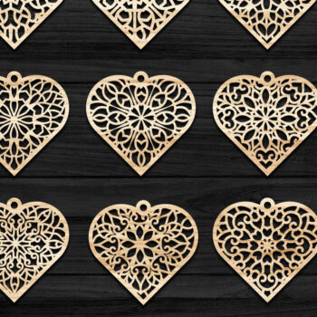 Intra απο ξύλο plywood Χρώμα wenge 3mm-4mm πάχος - Σκουλαρίκια Κοσμήματα Bundle Δίασταση 3x3 cm INTRAFABR-74595089 - Image 1