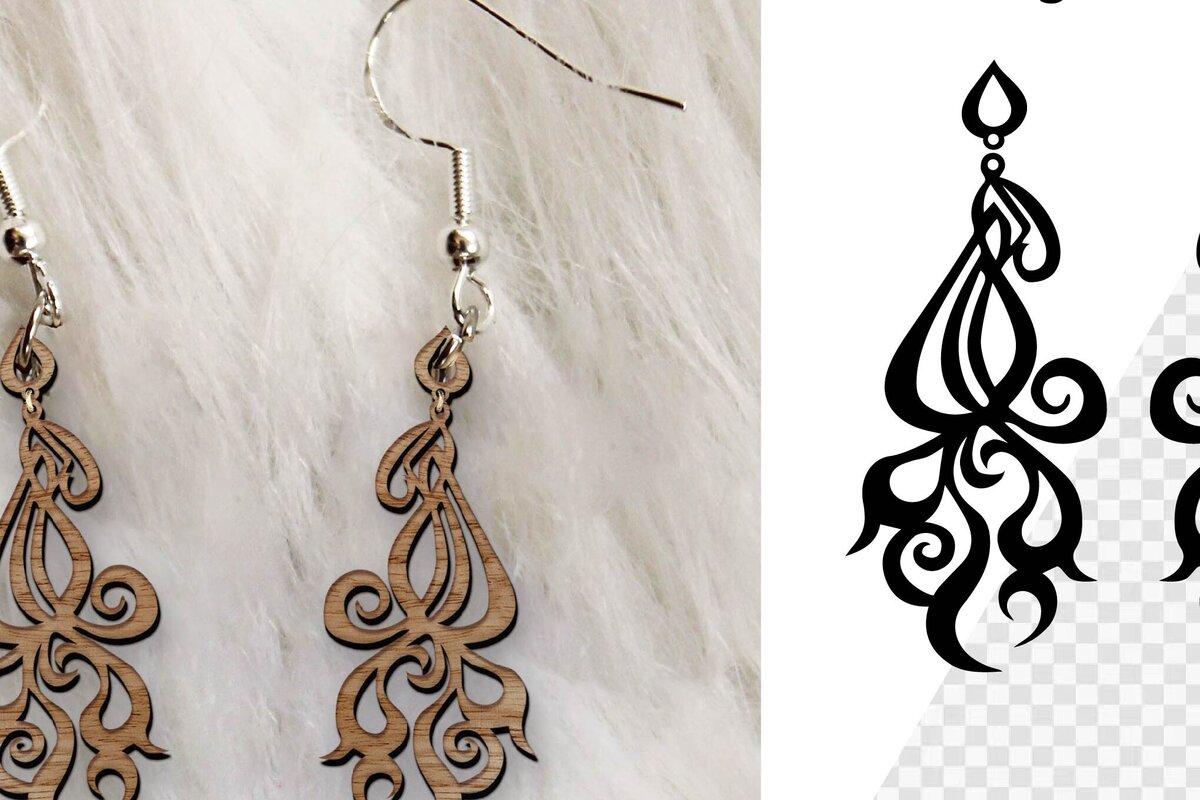 Intra απο ξύλο plywood  Χρώμα wenge 3mm-4mm πάχος - Σκουλαρίκια . Σκουλαρίκια . Δίασταση 3x3 cm INTRAFABR-124457290