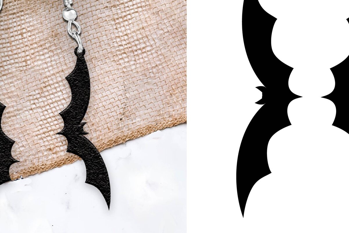 Intra απο ξύλο plywood  Χρώμα wenge 3mm-4mm πάχος - Σκουλαρίκια . Σκουλαρίκια απόκριες. Δίασταση 3x3 cm INTRAFABR-81686417