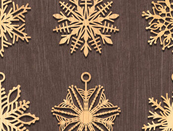 Intra απο ξύλο plywood  Χρώμα wenge 3mm-4mm πάχος - Σκουλαρίκια Bundle Δίασταση 3x3 cm INTRAFABR-94689966 - Image 4