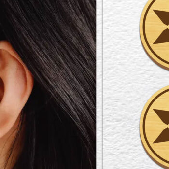 Intra απο ξύλο plywood Χρώμα wenge 3mm-4mm πάχος - Σκουλαρίκια Μαγνήτης Bundle Δίασταση 3x3 cm INTRAFABR-72391946 - Image 15