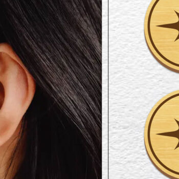 Intra απο ξύλο plywood Χρώμα wenge 3mm-4mm πάχος - Σκουλαρίκια Μαγνήτης Bundle Δίασταση 3x3 cm INTRAFABR-97975594 - Image 3