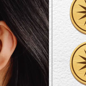 Intra απο ξύλο plywood Χρώμα wenge 3mm-4mm πάχος - Σκουλαρίκια Μαγνήτης Bundle Δίασταση 3x3 cm INTRAFABR-97975594 - Image 14