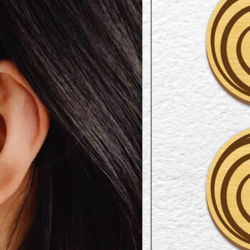 Intra απο ξύλο plywood Χρώμα wenge 3mm-4mm πάχος - Σκουλαρίκια Μαγνήτης Bundle Δίασταση 3x3 cm INTRAFABR-99768175 - Image 15