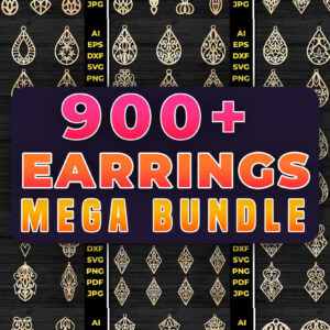 Intra απο ξύλο plywood  Χρώμα wenge 3mm-4mm πάχος - Σκουλαρίκια Mega Bundles ,Σκουλαρίκια Σετ Δίασταση 3x3 cm INTRAFABR-97975582