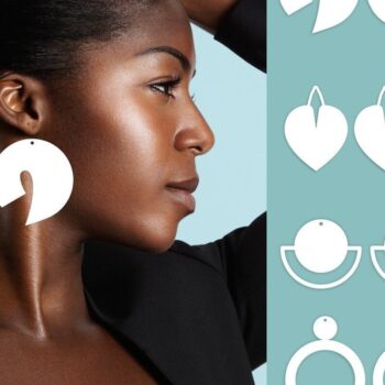 Intra απο ξύλο plywood Χρώμα wenge 3mm-4mm πάχος - Σκουλαρίκια Bundle | κοπής με λέιζερ Δίασταση 5x7 cm INTRAFABR-97911687 - Image 4