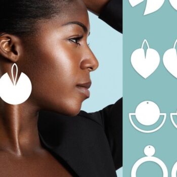 Intra απο ξύλο plywood Χρώμα wenge 3mm-4mm πάχος - Σκουλαρίκια Bundle | κοπής με λέιζερ Δίασταση 5x7 cm INTRAFABR-97911687 - Image 5