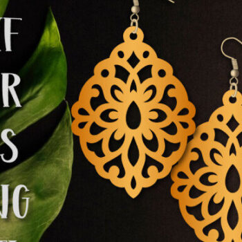 Intra απο ξύλο plywood Χρώμα wenge 3mm-4mm πάχος - Σκουλαρίκια Σχεδίαση , Σκουλαρίκια με Δίασταση 3x3 cm INTRAFABR-97911657 - Image 1