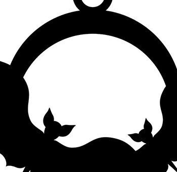 Intra απο ξύλο plywood Χρώμα wenge 3mm-4mm πάχος - Σκουλαρίκια με νυχτερίδα Δίασταση 3x3 cm INTRAFABR-110081185 - Image 1