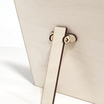 Intra απο ξύλο plywood Χρώμα wenge 3mm-4mm πάχος - Πλάτες καβαλέτο, πόδια για κορνίζα Δίασταση 20x25 cm INTRAFABR-89306187 - Image 1