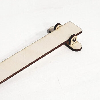 Intra απο ξύλο plywood Χρώμα wenge 3mm-4mm πάχος - Πλάτες καβαλέτο, πόδια για κορνίζα Δίασταση 20x25 cm INTRAFABR-89306187 - Image 4