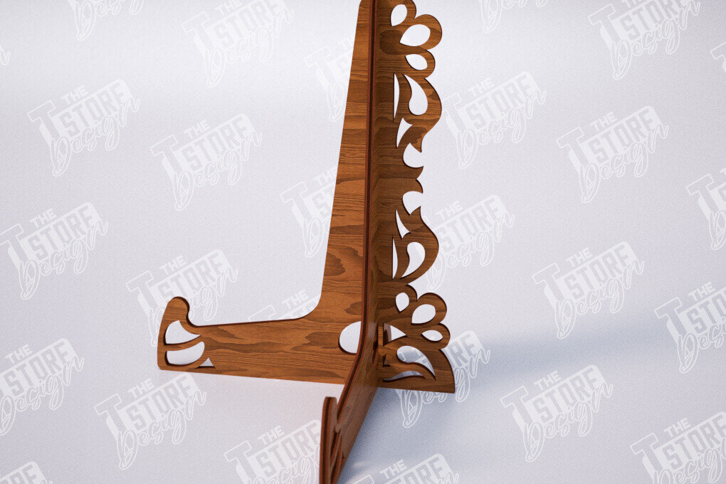 Intra απο ξύλο plywood  Χρώμα wenge 3mm-4mm πάχος - Στάση καβαλέτο | Πλάκα Τέχνης | Εμφάνιση φωτογραφιών Δίασταση 20x20 cm INTRAFABR-118583381