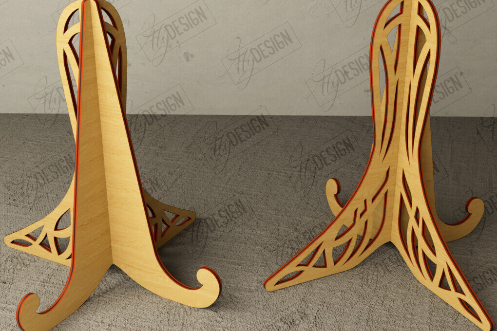 Intra απο ξύλο plywood  Χρώμα wenge 3mm-4mm πάχος - Στάση καβαλέτο | Πλάκα Τέχνης | Εμφάνιση φωτογραφιών Δίασταση 20x20 cm INTRAFABR-80961915