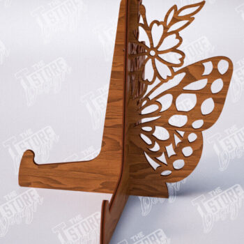 Intra απο ξύλο plywood  Χρώμα wenge 3mm-4mm πάχος - Πακέτο με καβαλέτο | Πλάκα Τέχνης | CNC Δίασταση 20x20 cm INTRAFABR-94337028 - Image 8