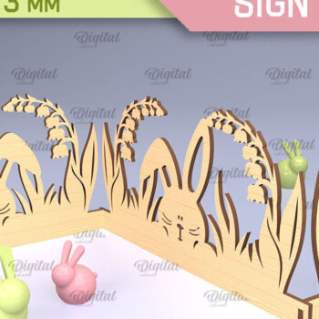 Intra απο ξύλο plywood  Χρώμα wenge 3mm-4mm πάχος - Πασχαλινό Σήμα Ακορντεόν Δίασταση 15x15 cm INTRAFABR-39460959 - Image 1