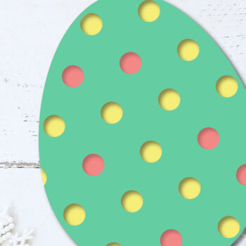 Intra απο ξύλο plywood  Χρώμα wenge 3mm-4mm πάχος - Πασχαλινό μωρό με πολυστρωματικό κόψιμο με λέιζερ Δίασταση 15x15 cm INTRAFABR-118597504 - Image 3