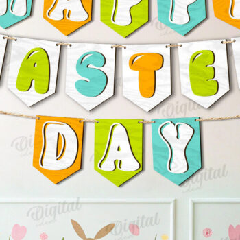 Intra απο ξύλο plywood  Χρώμα wenge 3mm-4mm πάχος - Πασχαλινό πανό με λέιζερ Δίασταση 15x15 cm INTRAFABR-118677825 - Image 1