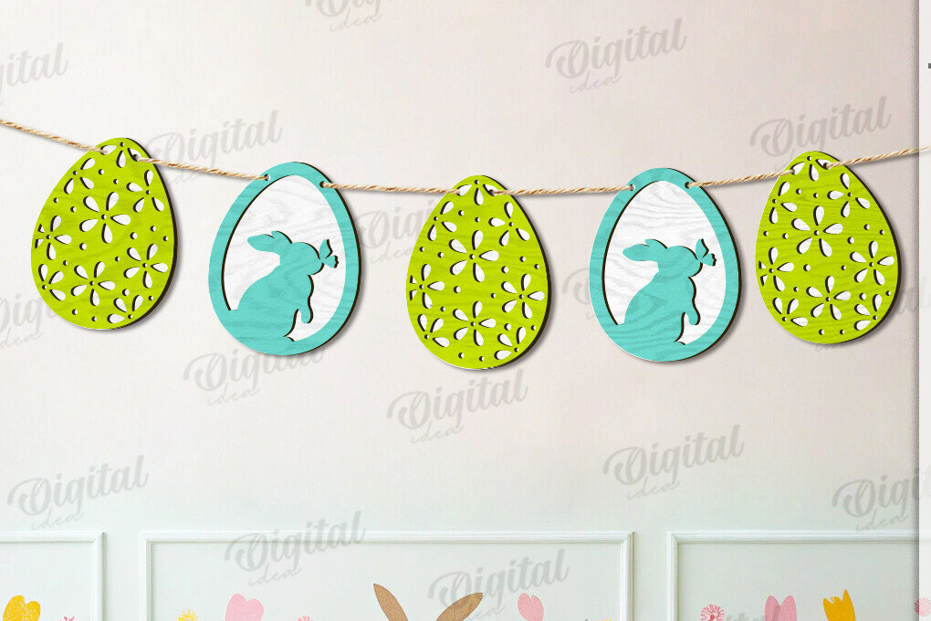 Intra απο ξύλο plywood  Χρώμα wenge 3mm-4mm πάχος - Πασχαλινό πανό με λέιζερ Δίασταση 15x15 cm INTRAFABR-115878976