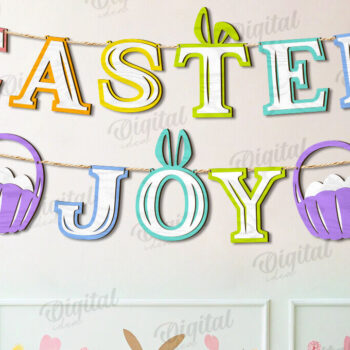 Intra απο ξύλο plywood  Χρώμα wenge 3mm-4mm πάχος - Πασχαλινό πανό με λέιζερ Δίασταση 15x15 cm INTRAFABR-59752420 - Image 1