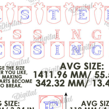 Intra απο ξύλο plywood  Χρώμα wenge 3mm-4mm πάχος - Πασχαλινά Πανό Πακέτο κοπής με λέιζερ Δίασταση 15x15 cm INTRAFABR-115871120 - Image 5