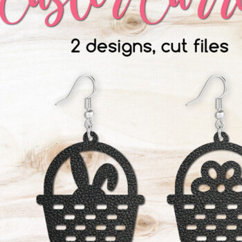 Intra απο ξύλο plywood Χρώμα wenge 3mm-4mm πάχος - Πασχαλινά σκουλαρίκια καλαθιού for Crafters Δίασταση 3x3 cm INTRAFABR-59443006 - Image 1