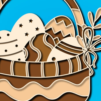 Intra απο ξύλο plywood Χρώμα wenge 3mm-4mm πάχος - ΠΑΣΧΑΛΙΚΟ ΚΑΛΑΘΙ Πολυστρωματικό Δίασταση 15x15 cm INTRAFABR-59891141 - Image 1