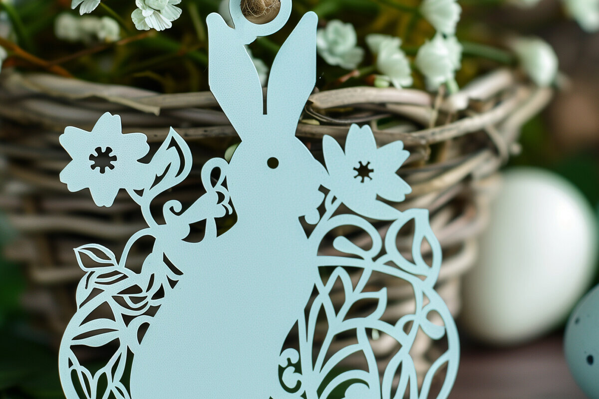 Intra απο ξύλο plywood  Χρώμα wenge 3mm-4mm πάχος - Πασχαλινό καλάθι Ετικέτα Δίασταση 4x4 cm INTRAFABR-91944579