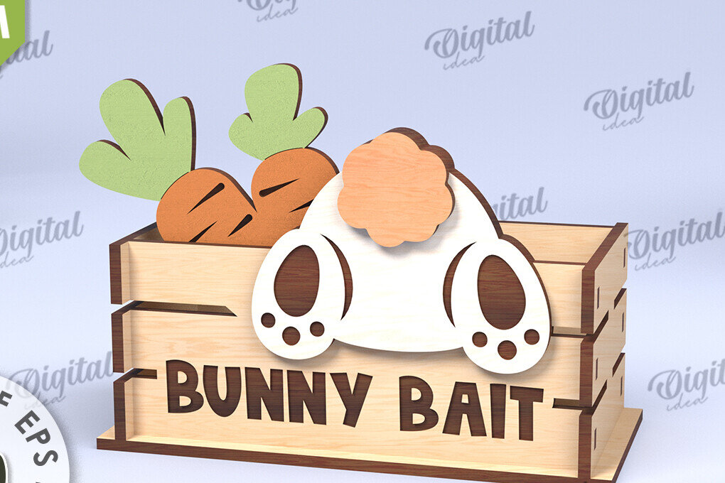 Intra απο ξύλο plywood  Χρώμα wenge 3mm-4mm πάχος - Πασχαλινό κουτί LaserCut. Πασχαλινό καλάθι διακόσμηση Δίασταση 15x15 cm INTRAFABR-116341170