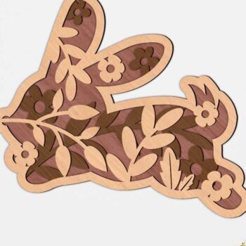 Intra απο ξύλο plywood  Χρώμα wenge 3mm-4mm πάχος - ΔΕΣΜΗ ΠΑΣΧΑΛΙΝΟΥ ΚΟΥΝΕΛΟΥ, Πολυστρωματικό κομμένο Δίασταση 10x6 cm INTRAFABR-54239065 - Image 8